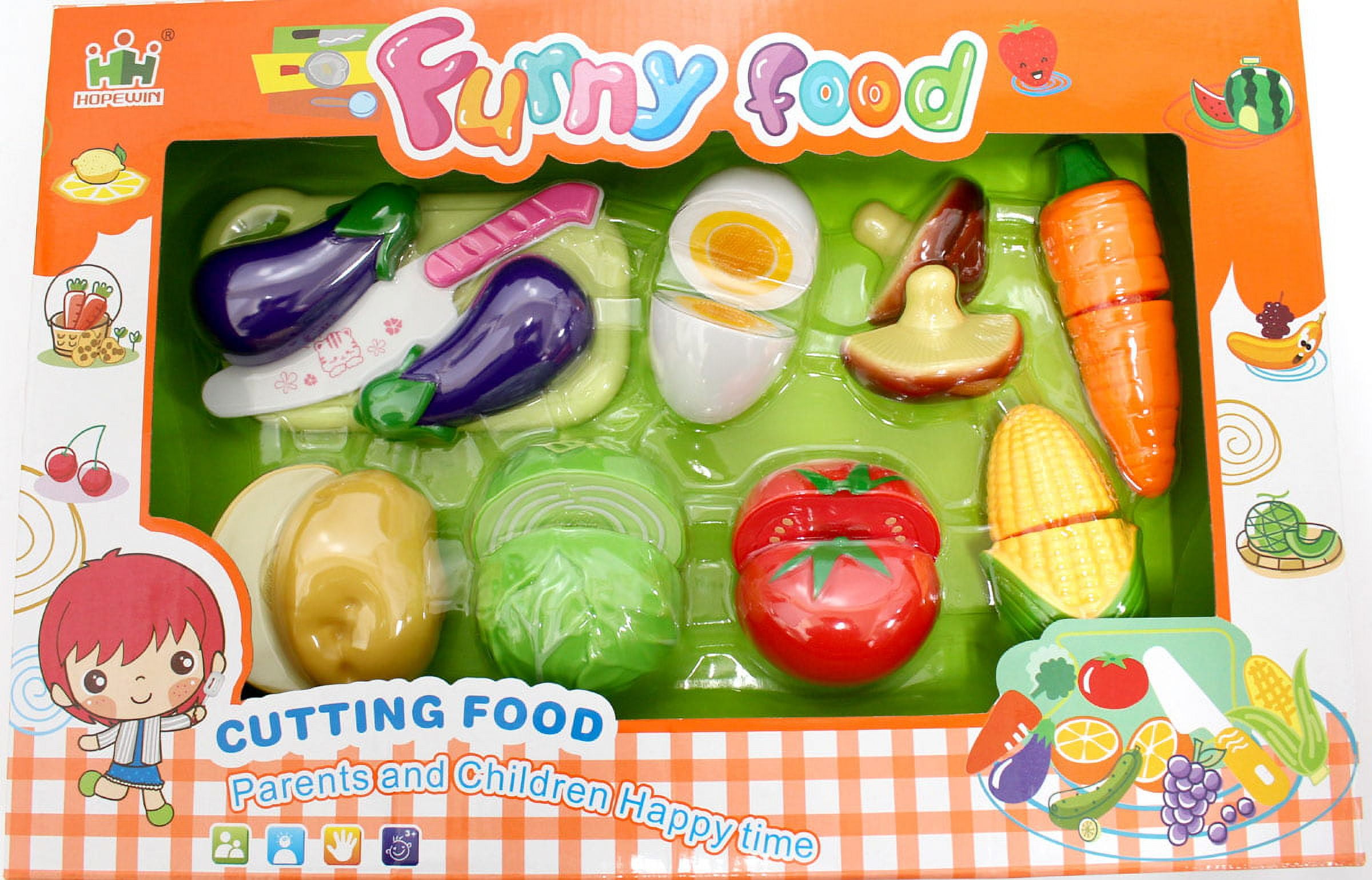 AZ Trading & Import AZ Trading & Import PSB14 Super Fun Kitchen Fruits Cutting Playset