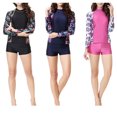 thumbnail image 4 of Sonducket [Black L] traje de baño musulmán Hui traje de baño dividido conservador Traje de baño Azul marino SG, 4 of 6