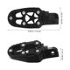 thumbnail image 2 of AURARMLET 1Pares Pedales De Descanso Trasero Para Motorbike Con Textura Antideslizante En Aluminio Negro, 2 of 6