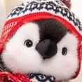 thumbnail image 3 of Chubby Penguin Stuffed Animal-Soft Huggable Soothing Toy Ocean Theme Companion Christmas Birthday Valentine's Day Gift, 3 of 7
