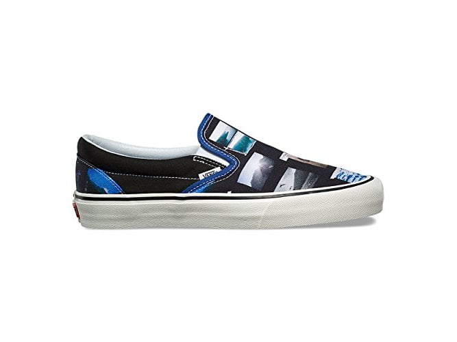 vans slip on sf black