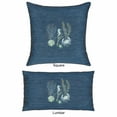 thumbnail image 6 of Linum Home Textiles Denim Decorative Square Pillow Cover 18" x 18", Aaron, 6 of 7