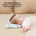 thumbnail image 3 of Almohada de silicona transpirable para bebé, cojín ortopédico antideslizante para dar forma a la cabeza para recién nacido, suministros para niños de 0 a 6 meses, 3 of 5