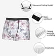 thumbnail image 3 of Honeii Lilies Flowers Men's Underwear Boxer Briefs Pack, ComfortSoft Boxer Brief for Men, Moisture-Wicking Breathable-Large, 3 of 5