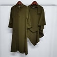 thumbnail image 4 of Ticikt Chiffon layered Open Abaya Dubai Kaftan Cardigan Abayas Dresses For Girls Casual Robe Islam Clothing, 4 of 6