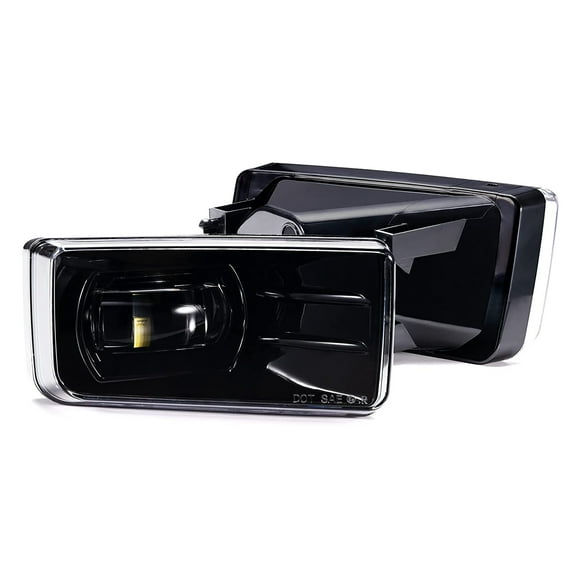 Fieryred LED Fog Light, Compatible with Tahoe and Yukon, Black