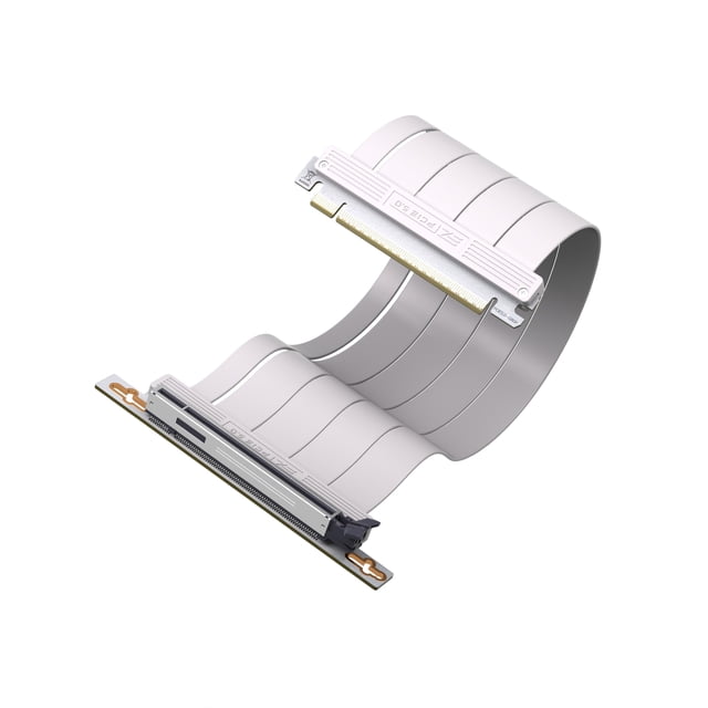 EZDIY-FAB PCIe 5.0 X16 Riser Cable,128GB/s Bandwidth, for RTX 50/40 & RX 9000/7000 GPUs, PCIe Extension Card, Backward Compatible with PCIe 4.0/3.0,V