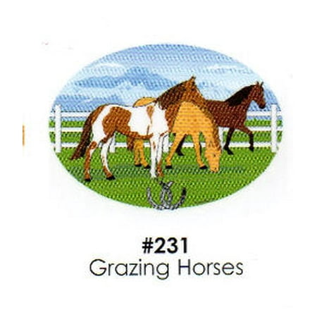 Grazing Horses Cake Decoration Edible Frosting Photo Sheet ...