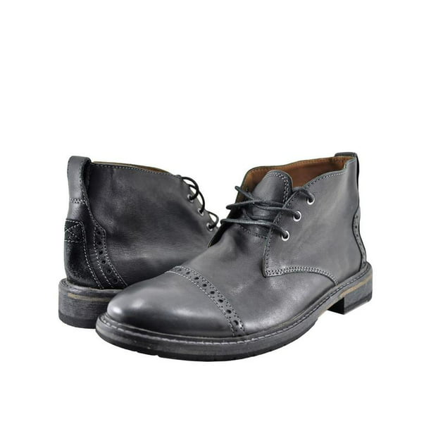 Clarks - Clarks Clarkdale Jean Black Leather Men's Lace Up Boot 27772 ...