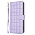 thumbnail image 4 of Compatible with iPhone 11 Wallet Case, Elegant Shoulder & Wrist Strap and PU Leather Flip Card Slots Kickstand Magnetic Closure Cell Mobile Phone Cover for iPhone 11, Purple, 4 of 12