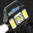thumbnail image 4 of Portable Solar Searchlight LED Spotlight Solar/USB Rechargeable Powerful Flashlight Dual Light Source Searchlight Waterproof 6 Gears Torch Light for Camping Emergency Outdoor, 4 of 8