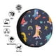 thumbnail image 4 of Balery Cartoon Dinosaur Scooter Sport Blue Cubiertas para Neumáticos - Protector Resistente para Neumáticos de Camioneta, SUV, Remolque, Camper y RV-16 inch, 4 of 6
