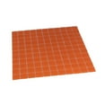 thumbnail image 6 of 10 pack Orange 11.8 in. x 11.8 in. 1x1 Matte Finished Glass Mosaic Floor and Wall Tile (9.67 sq. ft./Case), 6 of 6