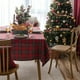thumbnail image 2 of Navidad y Año Nuevo Mantel Rojo Decoración De La Sala Mesa De Té Mantel Cojín De Mesa Mantel Rectangular 140 * 180 Cm, 2 of 5