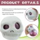 thumbnail image 2 of Squeeze Toy AWANGLUO Skull Halloween Squishy Fidget, paquete de 2, 2 of 6
