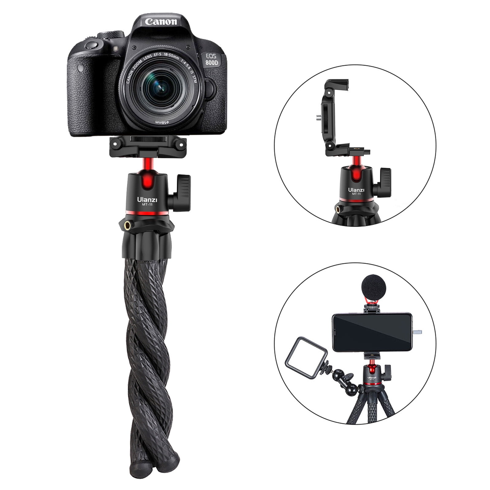 Ulanzi MT-11 2 in 1 Extend Flexible Octopus Tripod for Smartphone DSLR Camera
