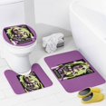 thumbnail image 4 of Beetlejuice Shower Curtain Set 4 Piece, Set Bathroom Sets with Rugs(Bath Mat,U Shape Mat Toilet Lid Cover Mat) Durable Bathroom Decor, 4 of 8