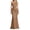 A1-Khaki1067, variant on Summer Glam Maxi Dress for Women One Shoulder Ruched Waist Solid Satin Formal Party Gown