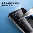 thumbnail image 2 of [2+2Pack]For iphone 12 Pro Max Screen Protector with Camera Lens Protector,Sensor Protection,Dynamic Island Compatible,Case Friendly Tempered Glass Film[9H Hardness]designed for 12 Pro Max, 2 of 7