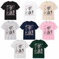 thumbnail image 4 of Skeleton Humor Graphic T-Shirt, Unisex Classic Fit Cotton Tee, 4 of 9
