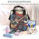 thumbnail image 5 of Easygdp Samurai Frog Guitar para Bolsa de Bebé de Gran Capacidad con Múltiples Bolsillos, Bolsa de Pañales para Padres, Bolsa de Viaje Organizada y Elegante, 5 of 6