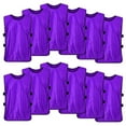 thumbnail image 1 of TOPTIE Ensembles de 12 Gilets d'Entraînement Vierges, Chasubles de Soccer, 1 of 6