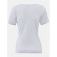 thumbnail image 4 of Short Sleeve T Shirts Women Summer Tops Crewneck Tees, 4 of 5