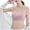 Purple, variant on Inleife Bras for Women No Wire Fashion Comfortable Woman's Lace Beauty Back Strap Wrap Plus Size Bra