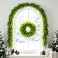 thumbnail image 5 of Werulen Soft Rubber Norfolk Pine Christmas Garland 150cm, Realistic Artificial Pine Garland for Holiday Decor, Lifelike Wicker Christmas Garland, Festive Mantel Fireplace Garland, 5 of 8