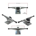 thumbnail image 4 of Yocaher 150mm / 6" Skateboard Trucks - Polished (Pair of 2), 4 of 4