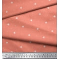thumbnail image 3 of Soimoi Poly Georgette Fabric Dot & Floral Artistic Print Fabric by the Yard 42 Inch Wide, 3 of 5