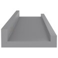 thumbnail image 5 of vidaXL Wall Shelves 4 pcs Grey 40x9x3 cm, 5 of 5