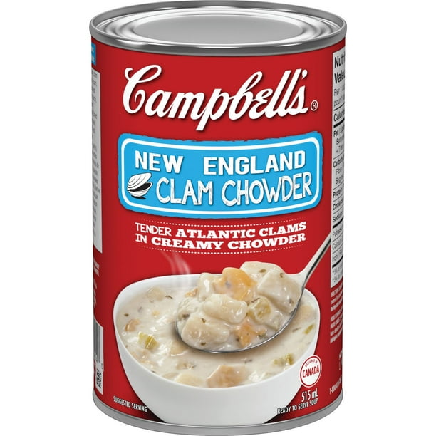 Chaudrée de palourdes du Maine prête à déguster Campbell’sMD Prête à déguster 515 mL
