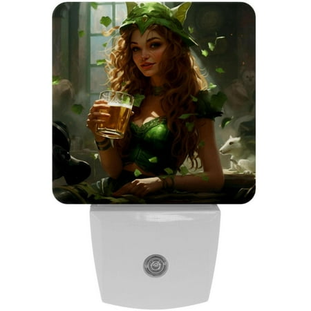 

St. Patrick s Day Enhance Your Space with LED Square Night Lights - Versatile & Stylish Illumination Solution!
