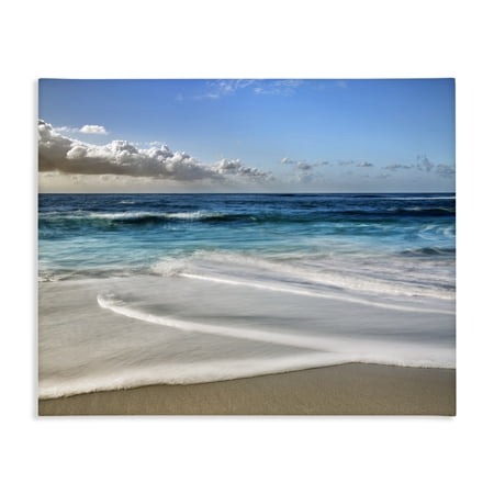 Stupell Industries Morning Foam on Shore Canvas Wall Art, design by Superstock