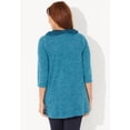 thumbnail image 3 of Catherines Women's Plus Size Impossibly Soft Tunic & Scarf Duet, 3 of 5