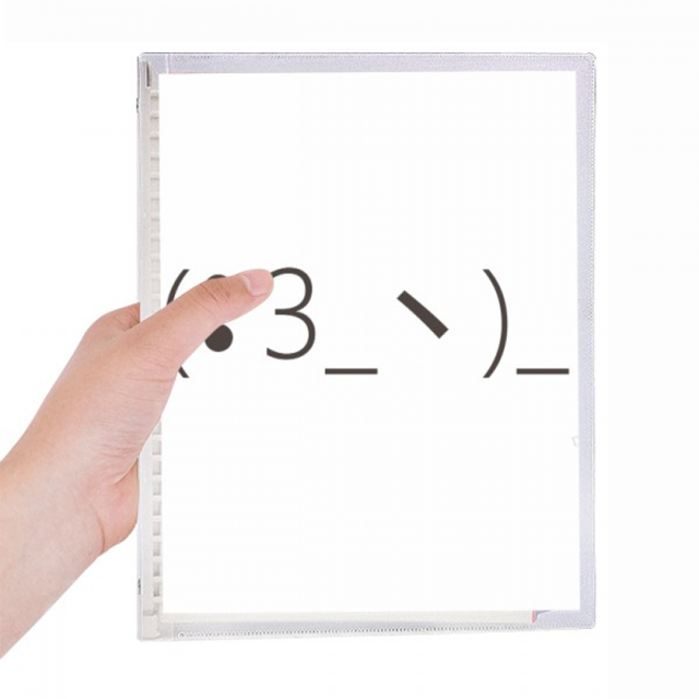 Visage Se Prosterner dans le Livret d'Expression de Culte Journal Libre Papeterie Rechargeable de Journal