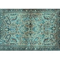 thumbnail image 1 of Ahgly Company Indoor Rectangle Persian Light Blue Traditional Area Rugs, 8' x 12', 1 of 4