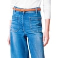 thumbnail image 2 of Womens Jeans High Waisted Straight Leg Baggy Boyfriend Jeans for Women Cargo Pants Medium Blue S, 2 of 7