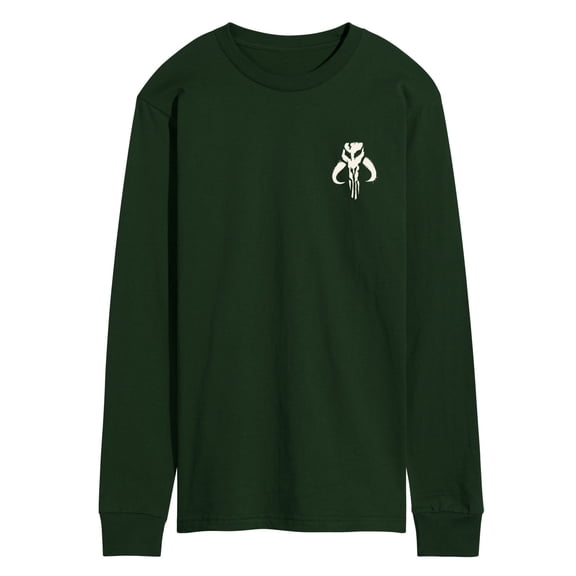 The Mandalorian - Mando Icon - Men's Long Sleeve Graphic T-Shirt