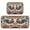 Male and Female Chickens, variant on 2-Piece Kitchen Rugs Set Non-Slip Mats Carpet Floor for Kitchen, Bathroom (19.7"x27.6" & 19.7"x47.2") Male and Female Chickens