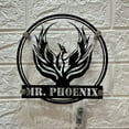 thumbnail image 2 of Handmadetneonsign Custom Phoenix Metal Wall Art LED Light - Personalized Fire Bird Name Sign Home Decor, 2 of 3