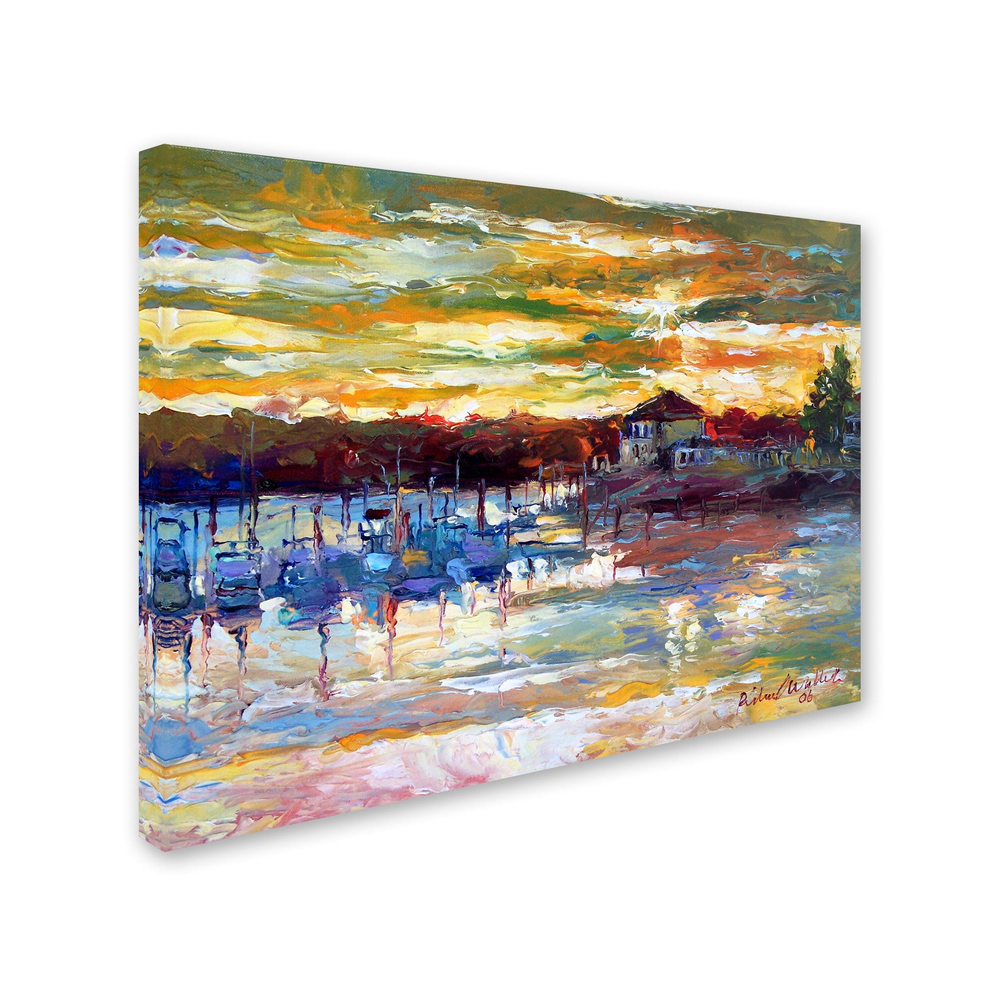 Trademark Fine Art "Saco 10" Canvas Art by Richard Wallich