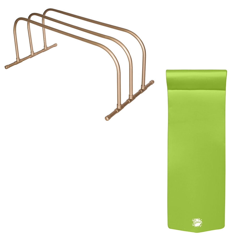 TRC Recreation PVC Pool Float Storage Drying Rack w/ 70 Inch Foam