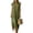 Olive Green, variant on SAWOBUUN Womens Cotton Maxi Dress Sleeveless Deep V Neck Side Split Casual Summer Long Dress with Pockets