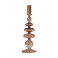 thumbnail image 2 of Safeglitz Artist-Style Vintage Colored Glass Candle Holder– Exquisite Desktop Ornament, Doubles As Wedding Table Centerpieces And Home Decor,Heart Metal Wind Chime, 2 of 9