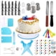 thumbnail image 1 of Kit de pastelería de 45 piezas, plato giratorio para pasteles, utensilios de bricolaje, kits de decoración para glaseado, decoración, bolsas, boquillas, etc. (45PCS), 1 of 5