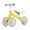Yellow, variant on Allobebe Baby Ride-On Balance Bike for 12–30 Months, Adjustable Seat, Soft Silent 3-Wheel Ride-On, Yellow