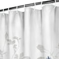 thumbnail image 3 of Waterproof Beautiful Colorful Floral Shower Curtain 72x72 Inch Boho Style Polyester Unique Shower Curtain for Bathroom Hotel Home Decor with 12 Plastic Hooks, 3 of 5