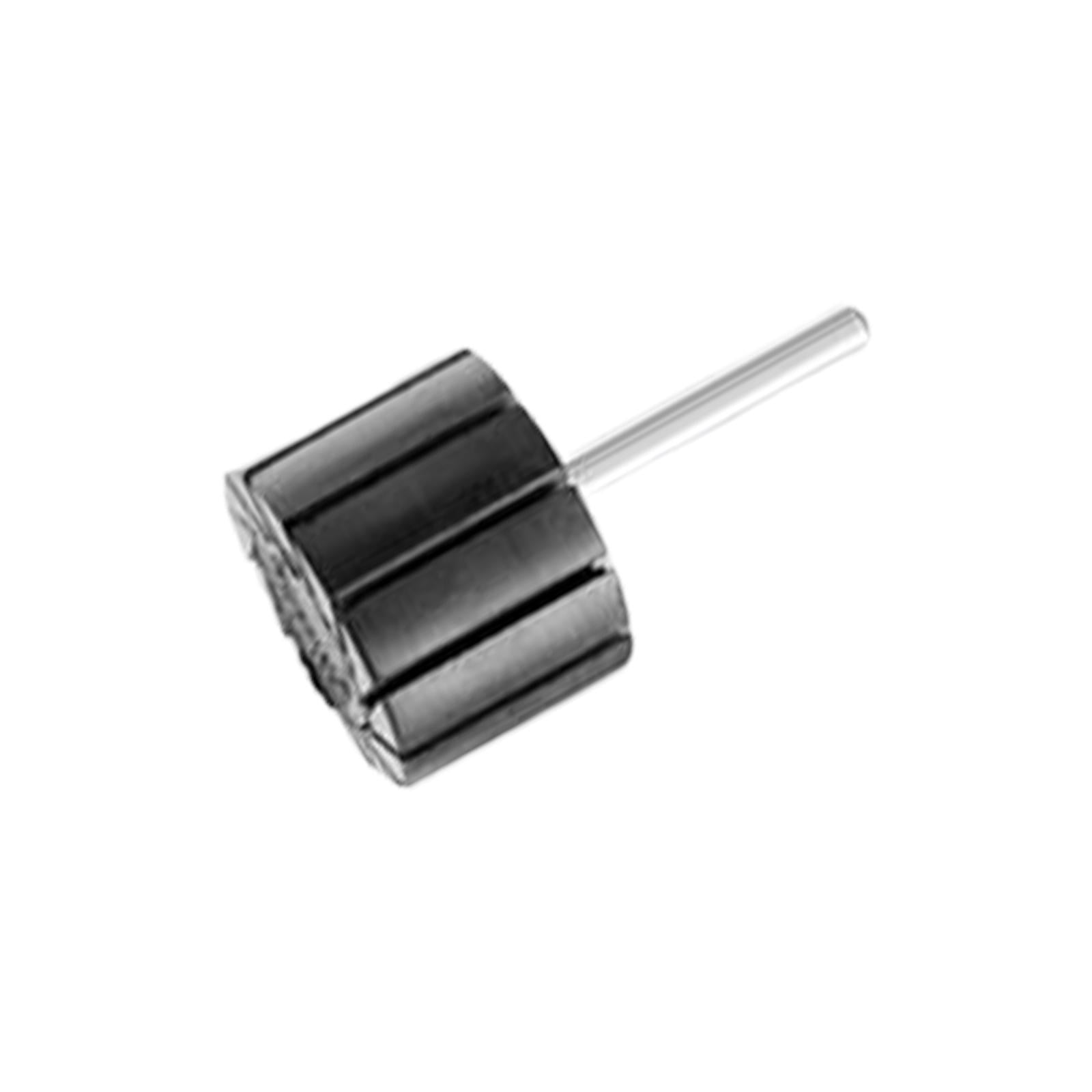 Rubber Sanding Drum Mandrels Drill Press Drum Sander for Drill for Metal Woodworking 38mmx25mm